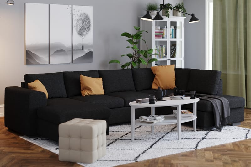 U-sofa Freemont XL med Divan Venstre - Møbler - Sofaer - U-sofa