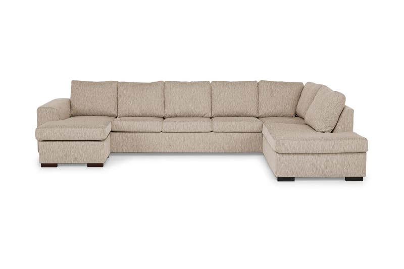 U-sofa Freemont XXL med Divan Venstre - Beige - Møbler - Sofaer - U-sofa