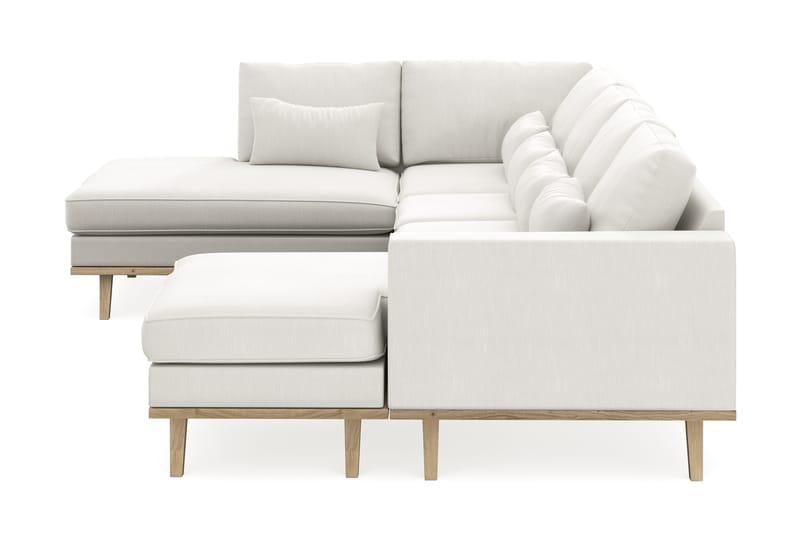 U-Sofa Haga Compact Lin - Beige - Møbler - Sofaer - U-sofa