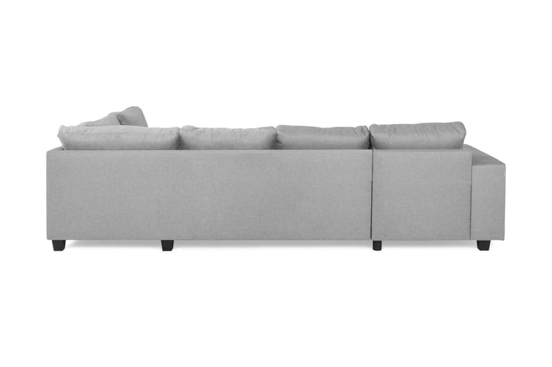 U-sofa Houston med Divan Venstre - Grå - Møbler - Sofaer - U-sofa