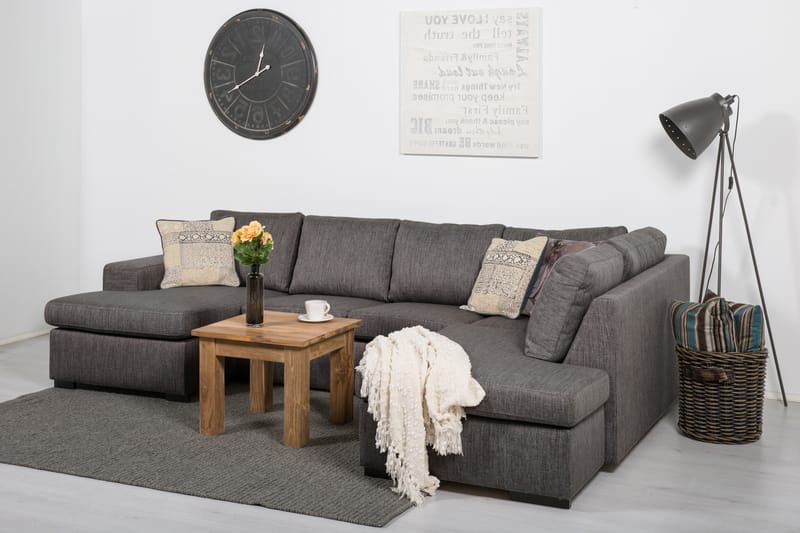 U-sofa Lava med Divan Venstre - Brun - Møbler - Sofaer - U-sofa