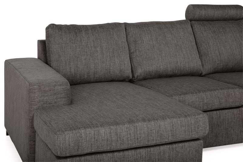 U-sofa Lava med Divan Venstre - Brun - Møbler - Sofaer - U-sofa