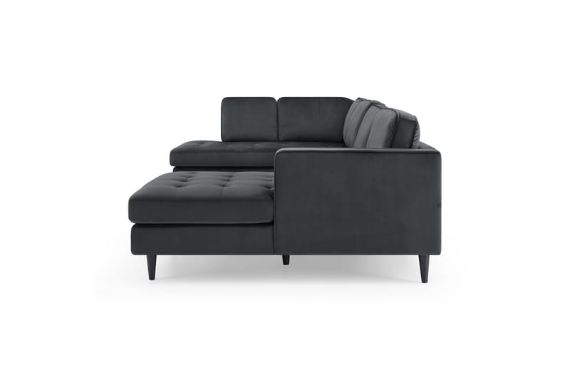 U-Sofa Lijana - Mørkegrå - Møbler - Sofaer - U-sofa