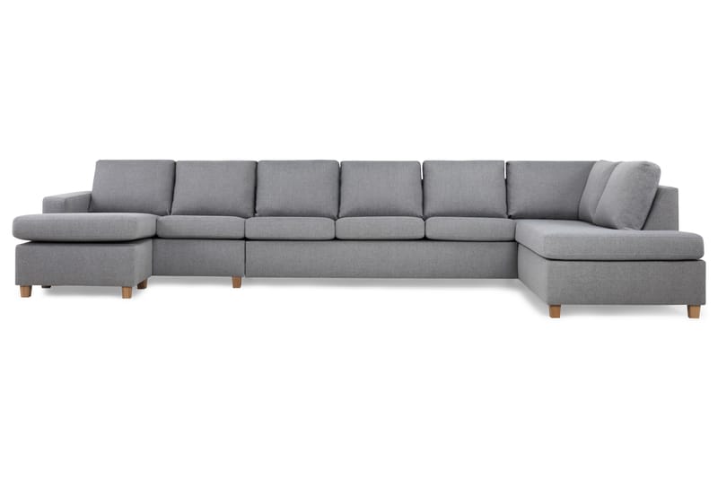 U-Sofa Nevada Gigant Høyre - Lysgrå - Møbler - Sofaer - U-sofa