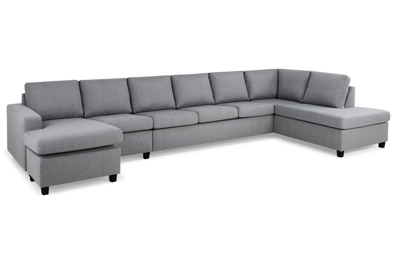 U-Sofa Nevada Gigant Høyre - Lysgrå - Møbler - Sofaer - U-sofa