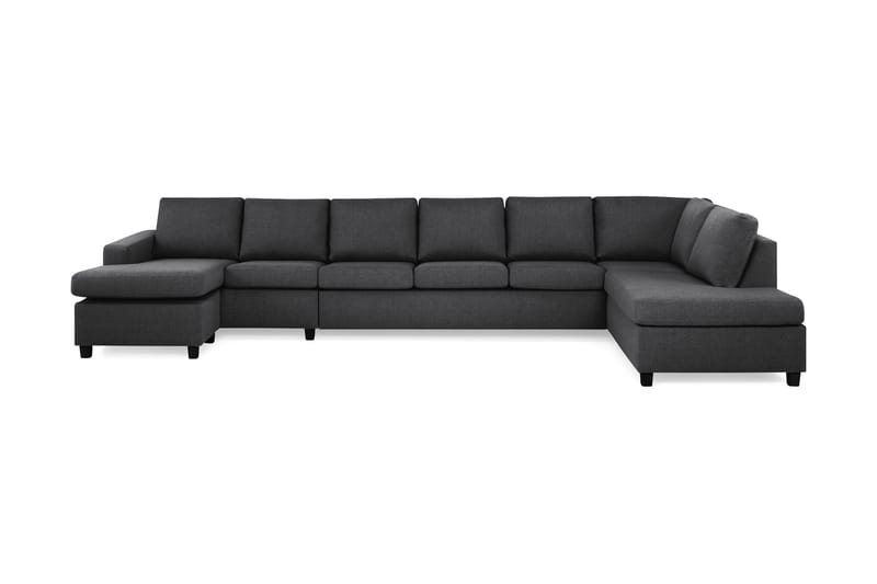 U-Sofa Nevada Gigant Høyre - Mørkgrå - Møbler - Sofaer - U-sofa