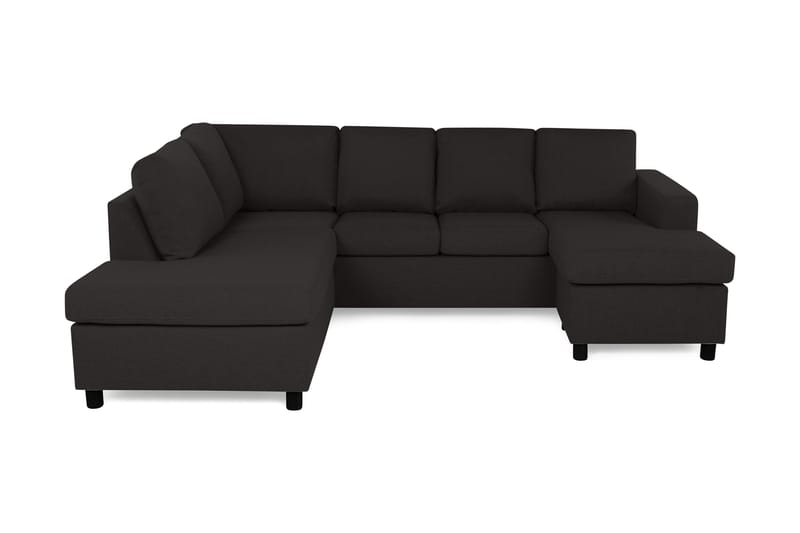 U-sofa Nevada Large Divan Høyre - Antrasitt - Møbler - Sofaer - U-sofa