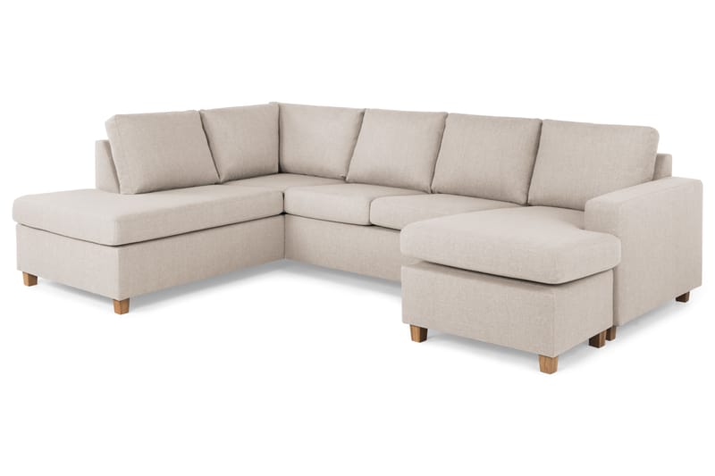 U-sofa Nevada Large Divan Høyre - Beige - Møbler - Sofaer - U-sofa