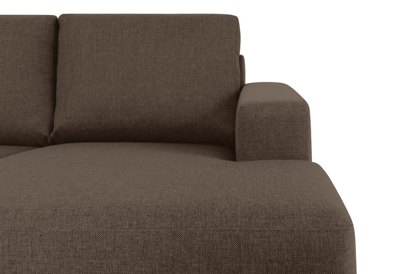 U-sofa Nevada Large Divan Høyre - Brun - Møbler - Sofaer - U-sofa