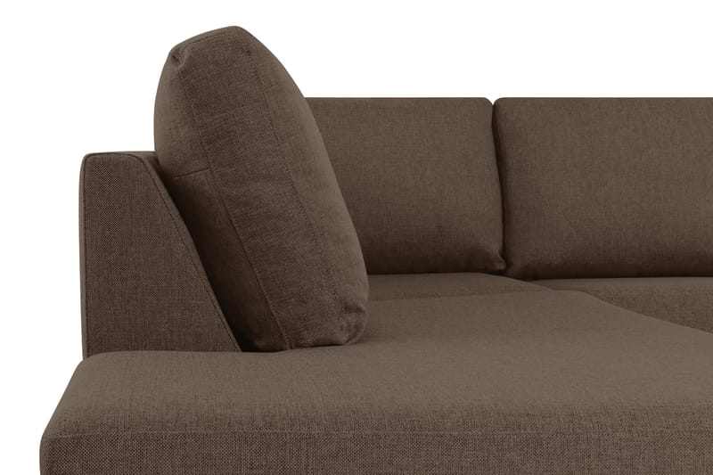 U-sofa Nevada Large Divan Høyre - Brun - Møbler - Sofaer - U-sofa