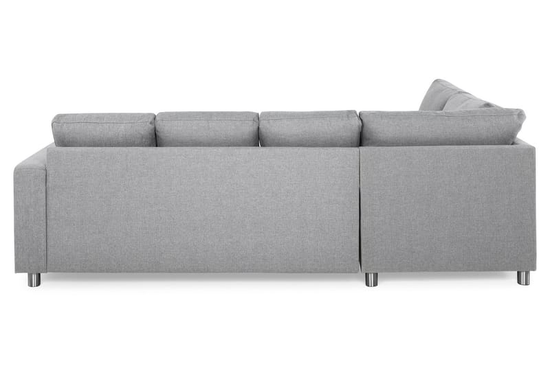 U-sofa Nevada Large Divan Høyre - Lysgrå - Møbler - Sofaer - U-sofa