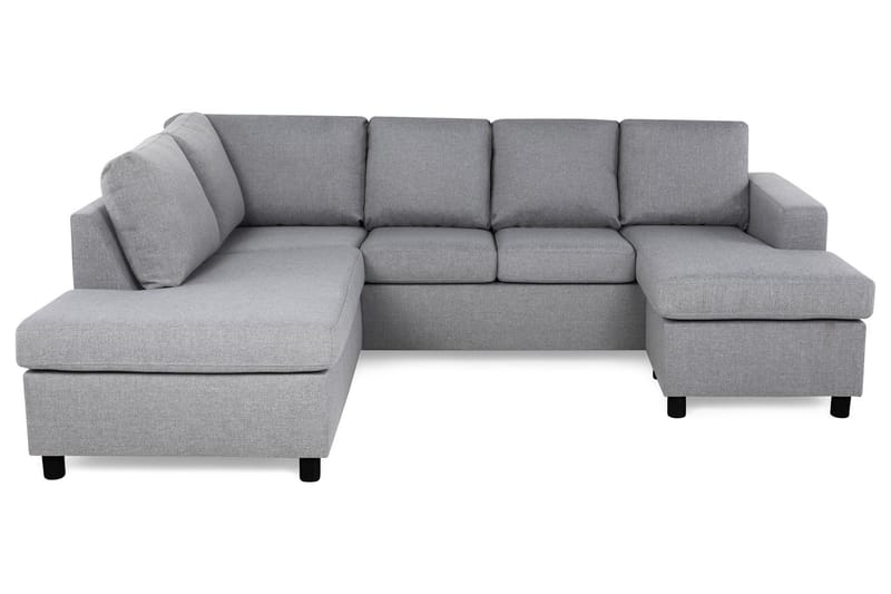 U-sofa Nevada Large Divan Høyre - Lysgrå - Møbler - Sofaer - U-sofa