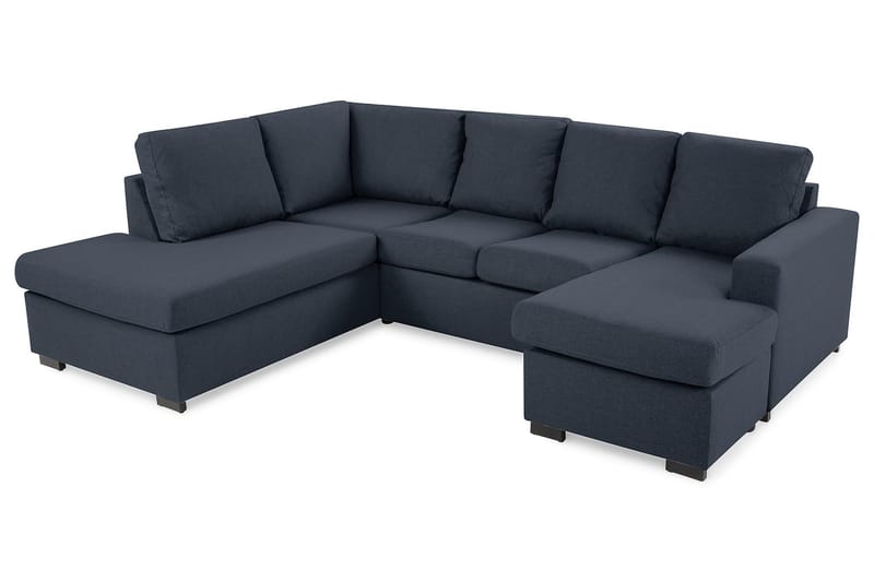 U-sofa Nevada Large Divan Høyre - Mørkblå - Møbler - Sofaer - U-sofa