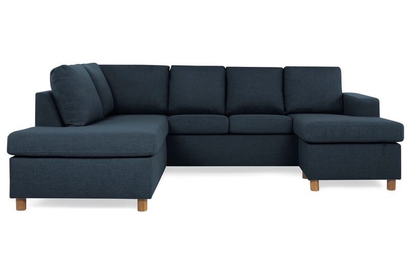 U-sofa Nevada Large Divan Høyre - Mørkblå - Møbler - Sofaer - U-sofa