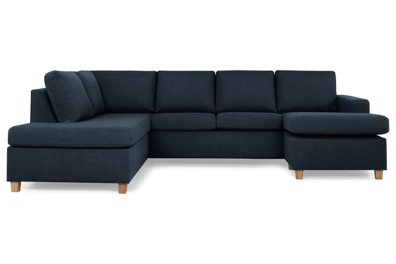 U-sofa Nevada Large Divan Høyre - Mørkblå - Møbler - Sofaer - U-sofa