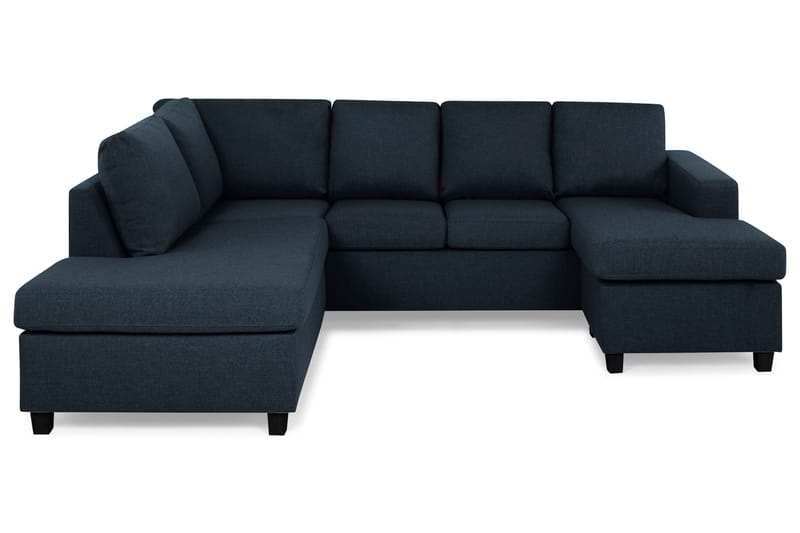 U-sofa Nevada Large Divan Høyre - Mørkblå - Møbler - Sofaer - U-sofa