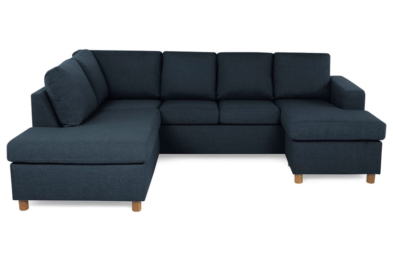 U-sofa Nevada Large Divan Høyre - Mørkblå - Møbler - Sofaer - U-sofa