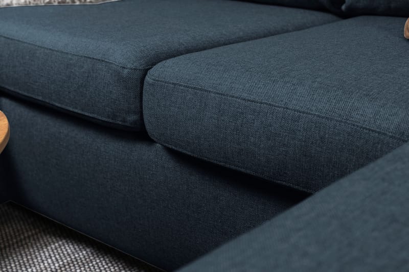 U-sofa Nevada Large Divan Høyre - Mørkblå - Møbler - Sofaer - U-sofa