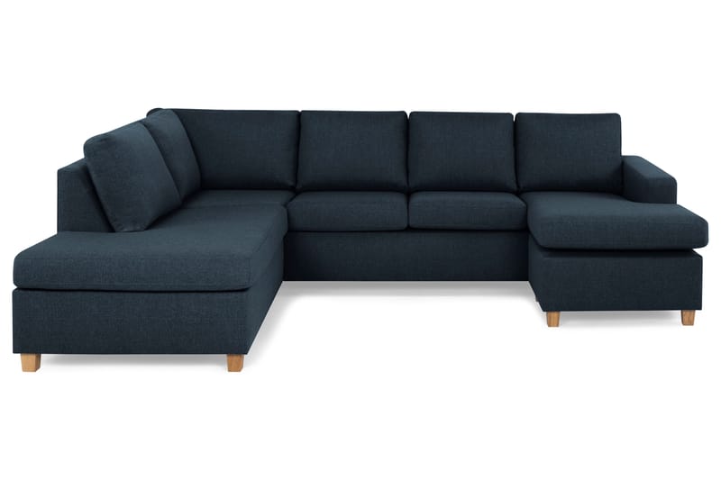 U-sofa Nevada Large Divan Høyre - Mørkblå - Møbler - Sofaer - U-sofa