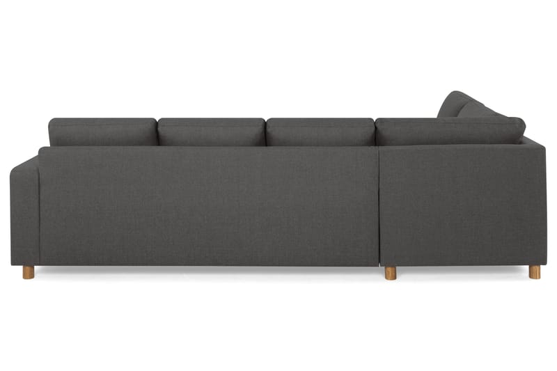 U-sofa Nevada Large Divan Høyre - Mørkgrå - Møbler - Sofaer - U-sofa