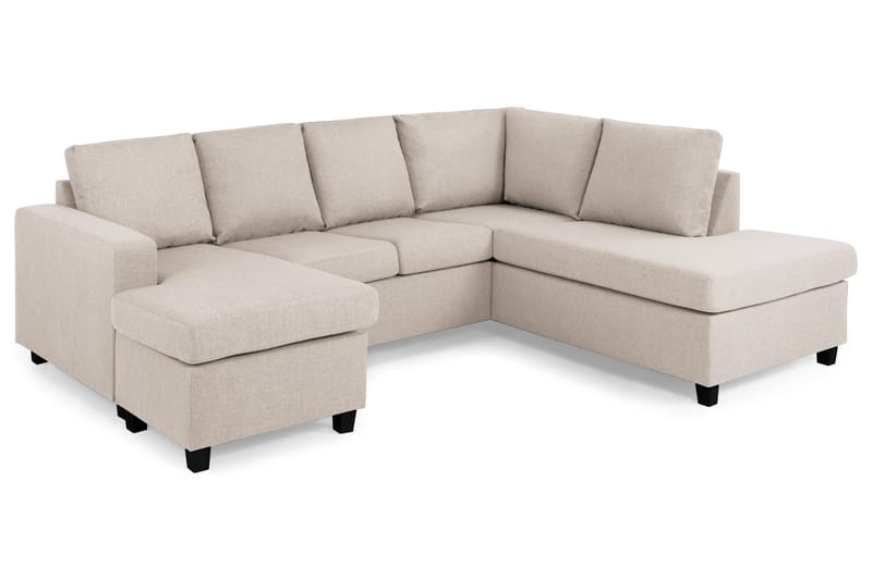 U-sofa Nevada Large Divan Venstre - Beige - Møbler - Sofaer - U-sofa