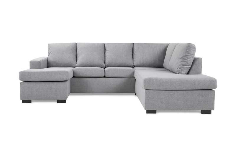 U-sofa Nevada Large Divan Venstre - Lysgrå - Møbler - Sofaer - U-sofa