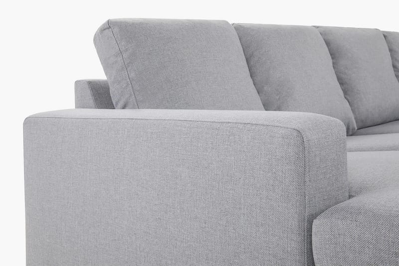 U-sofa Nevada Large Divan Venstre - Lysgrå - Møbler - Sofaer - U-sofa