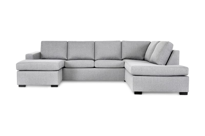 U-sofa Nevada Large Divan Venstre - Lysgrå - Møbler - Sofaer - U-sofa