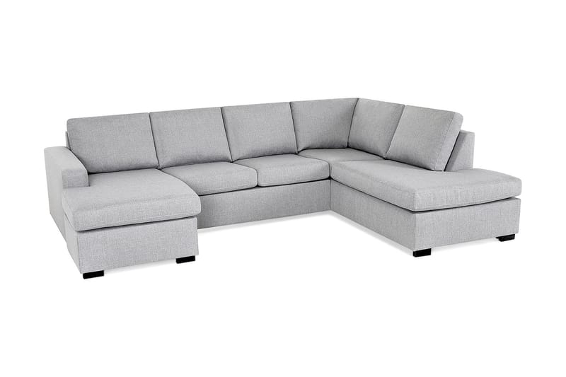 U-sofa Nevada Large Divan Venstre - Lysgrå - Møbler - Sofaer - U-sofa