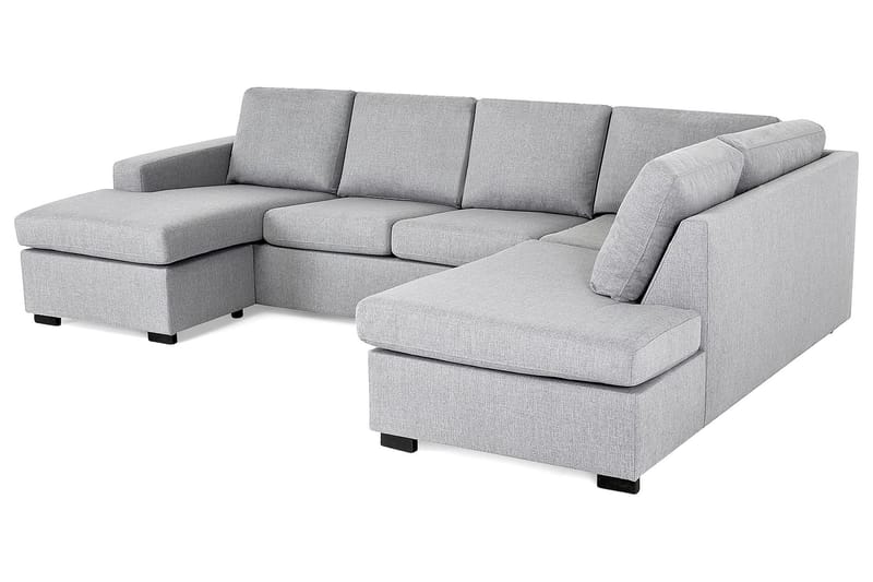 U-sofa Nevada Large Divan Venstre - Lysgrå - Møbler - Sofaer - U-sofa