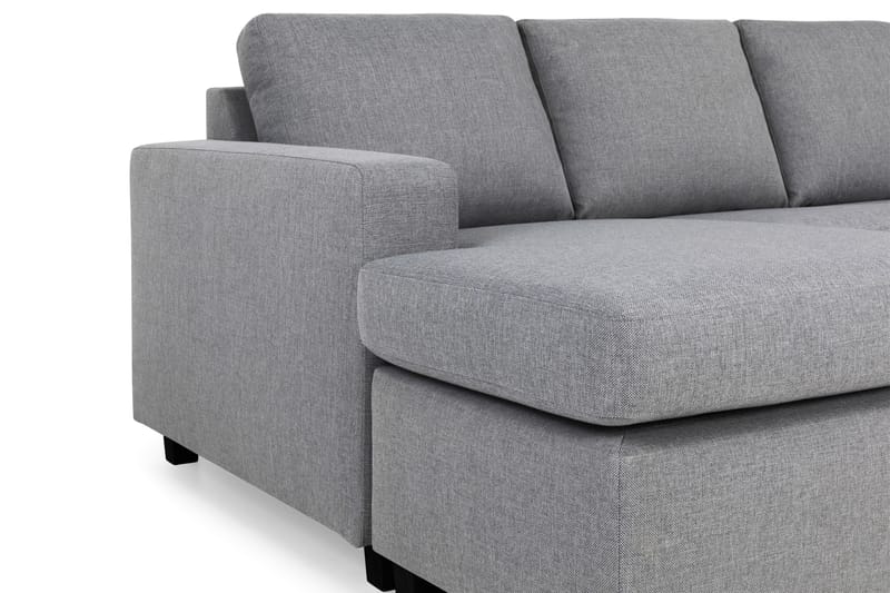 U-sofa Nevada Large Divan Venstre - Lysgrå - Møbler - Sofaer - U-sofa