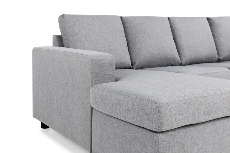 U-sofa Nevada Large Divan Venstre - Lysgrå - Møbler - Sofaer - U-sofa