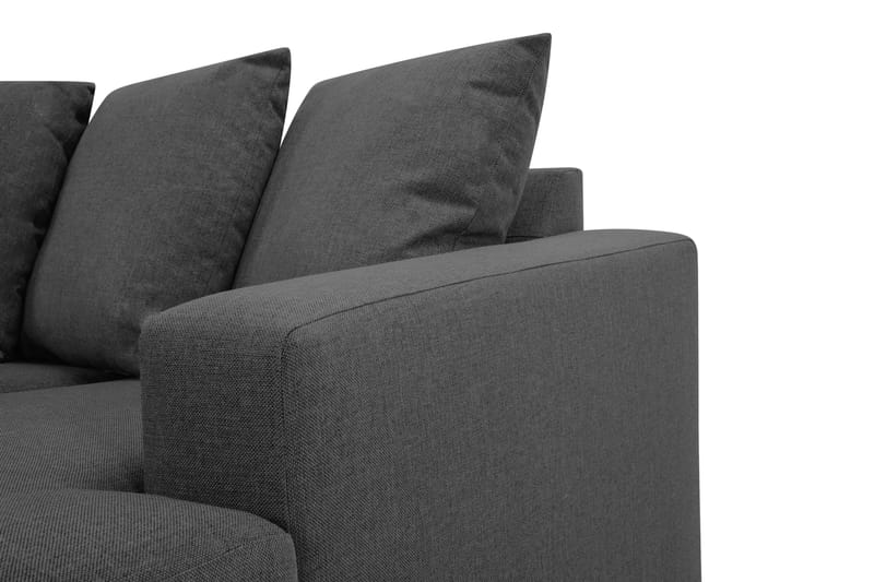 U-sofa Nevada Small Divan Høyre inkl. Konvoluttputer - Svart - Møbler - Sofaer - U-sofa