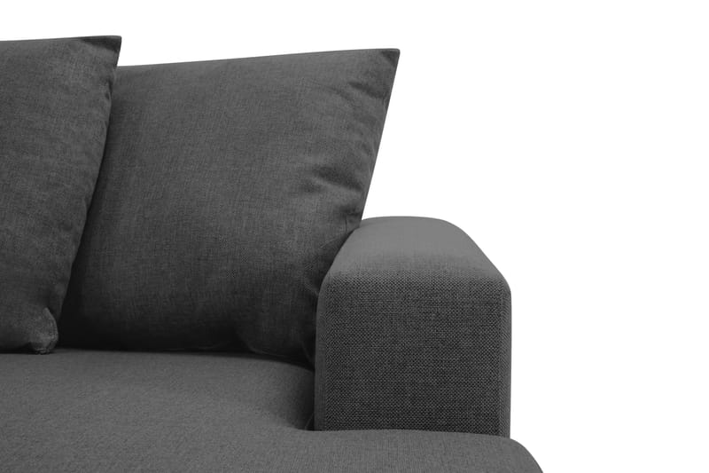 U-sofa Nevada Small Divan Høyre inkl. Konvoluttputer - Svart - Møbler - Sofaer - U-sofa