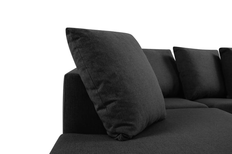 U-sofa Nevada Small Divan Høyre inkl. Konvoluttputer - Svart - Møbler - Sofaer - U-sofa