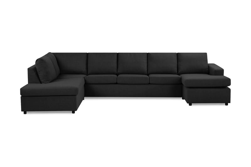 U-sofa Nevada XL Divan Høyre - Antrasitt - Møbler - Sofaer - U-sofa