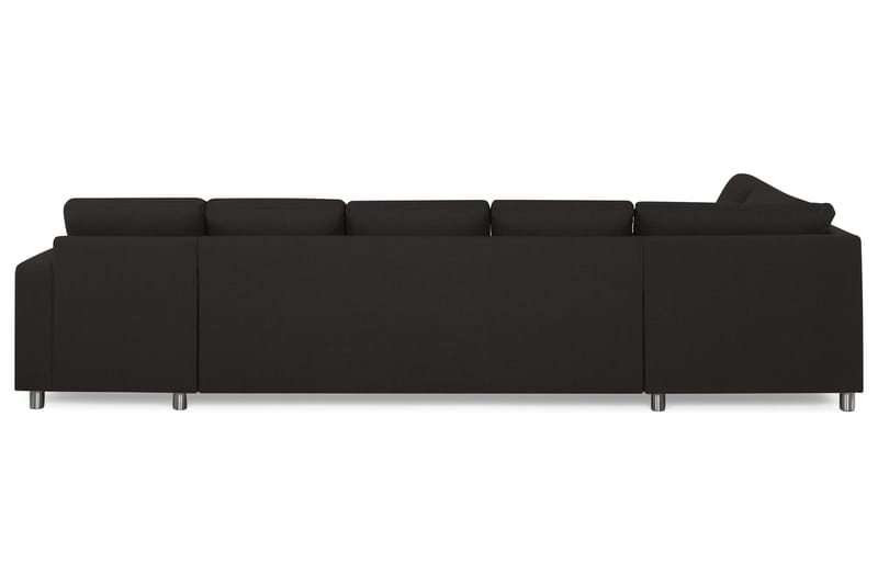 U-sofa Nevada XL Divan Høyre - Antrasitt - Møbler - Sofaer - U-sofa