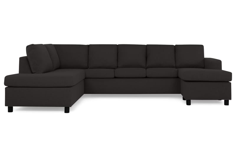 U-sofa Nevada XL Divan Høyre - Antrasitt - Møbler - Sofaer - U-sofa