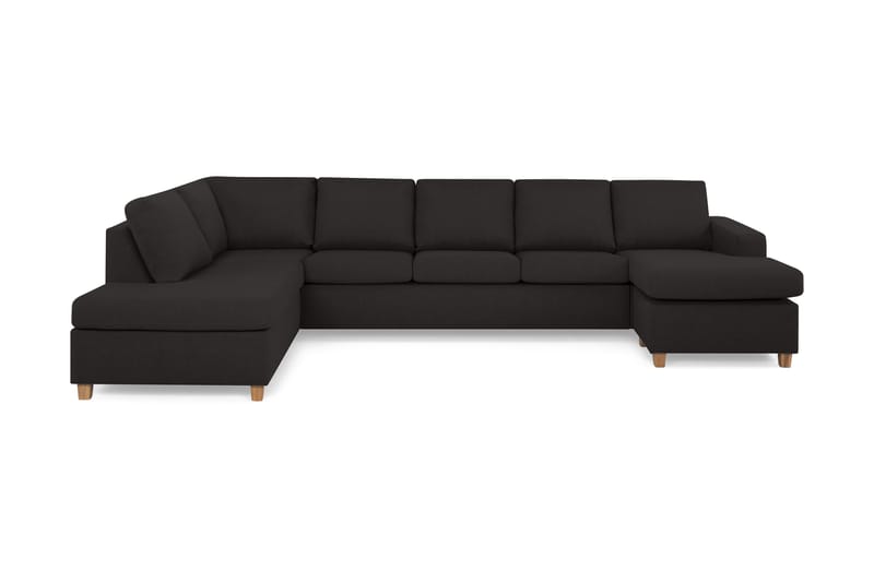 U-sofa Nevada XL Divan Høyre - Antrasitt - Møbler - Sofaer - U-sofa