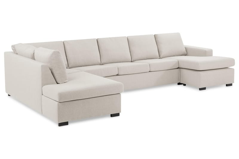 U-sofa Nevada XL Divan Høyre - Beige - Møbler - Sofaer - U-sofa