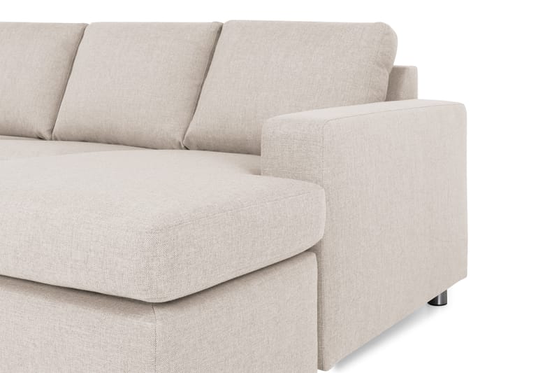 U-sofa Nevada XL Divan Høyre - Beige - Møbler - Sofaer - U-sofa