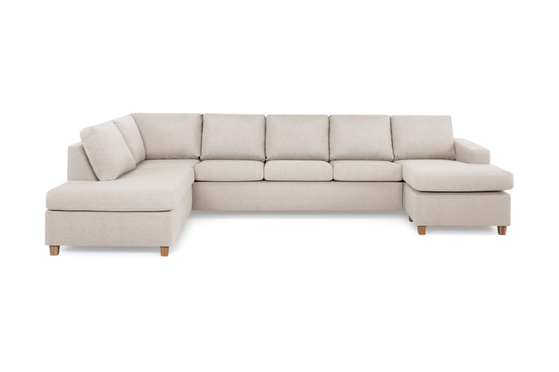 U-sofa Nevada XL Divan Høyre - Beige - Møbler - Sofaer - U-sofa