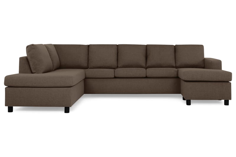 U-sofa Nevada XL Divan Høyre - Brun - Møbler - Sofaer - U-sofa