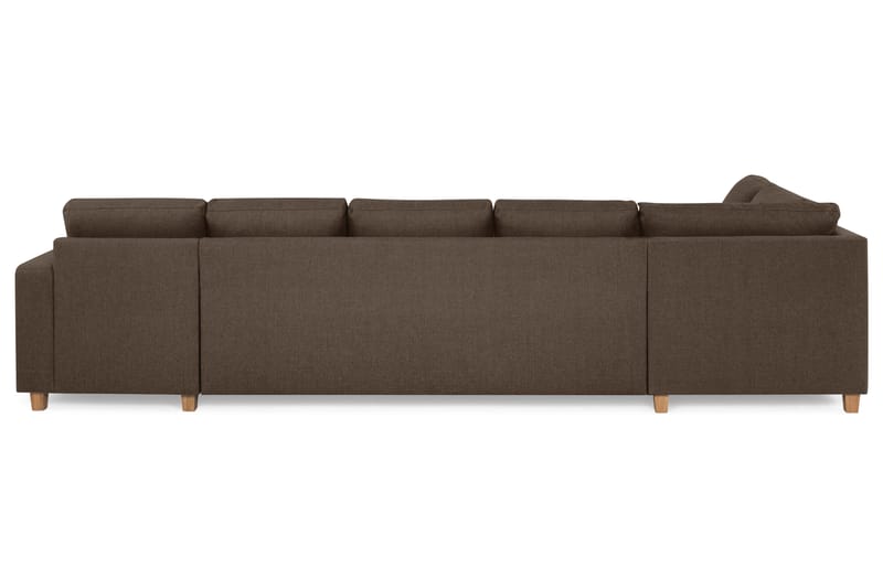 U-sofa Nevada XL Divan Høyre - Brun - Møbler - Sofaer - U-sofa