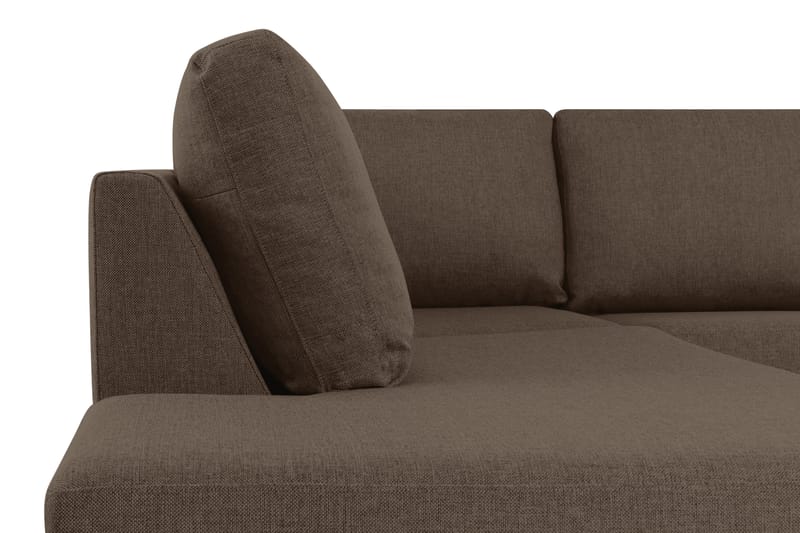 U-sofa Nevada XL Divan Høyre - Brun - Møbler - Sofaer - U-sofa