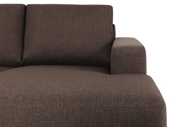 U-sofa Nevada XL Divan Høyre - Brun - Møbler - Sofaer - U-sofa