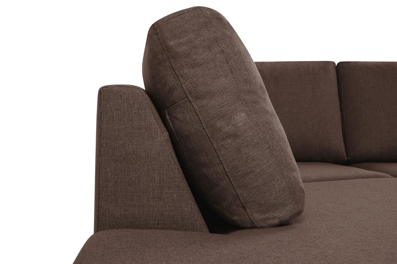 U-sofa Nevada XL Divan Høyre - Brun - Møbler - Sofaer - U-sofa