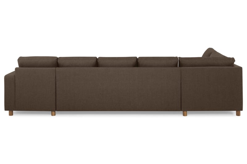 U-sofa Nevada XL Divan Høyre - Brun - Møbler - Sofaer - U-sofa