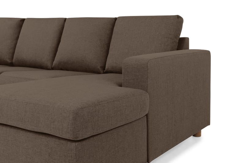 U-sofa Nevada XL Divan Høyre - Brun - Møbler - Sofaer - U-sofa