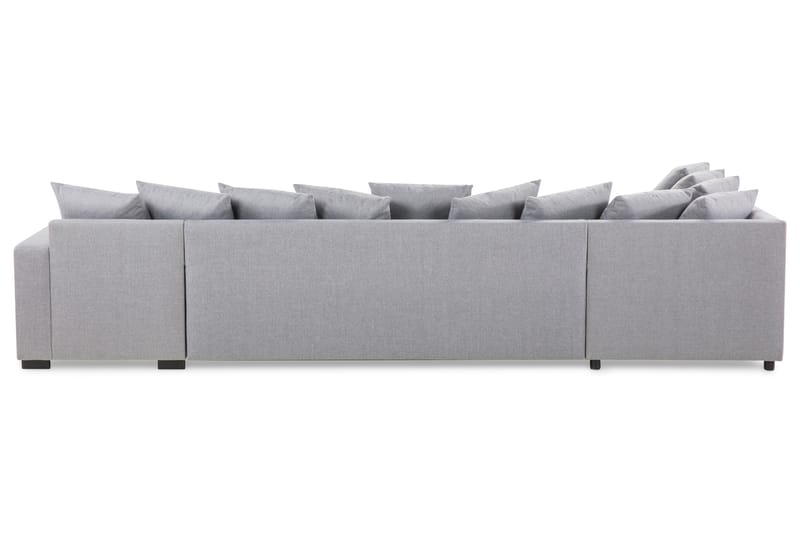 U-sofa Nevada XL Divan Høyre inkl. Konvoluttputer - Lysgrå - Møbler - Sofaer - U-sofa